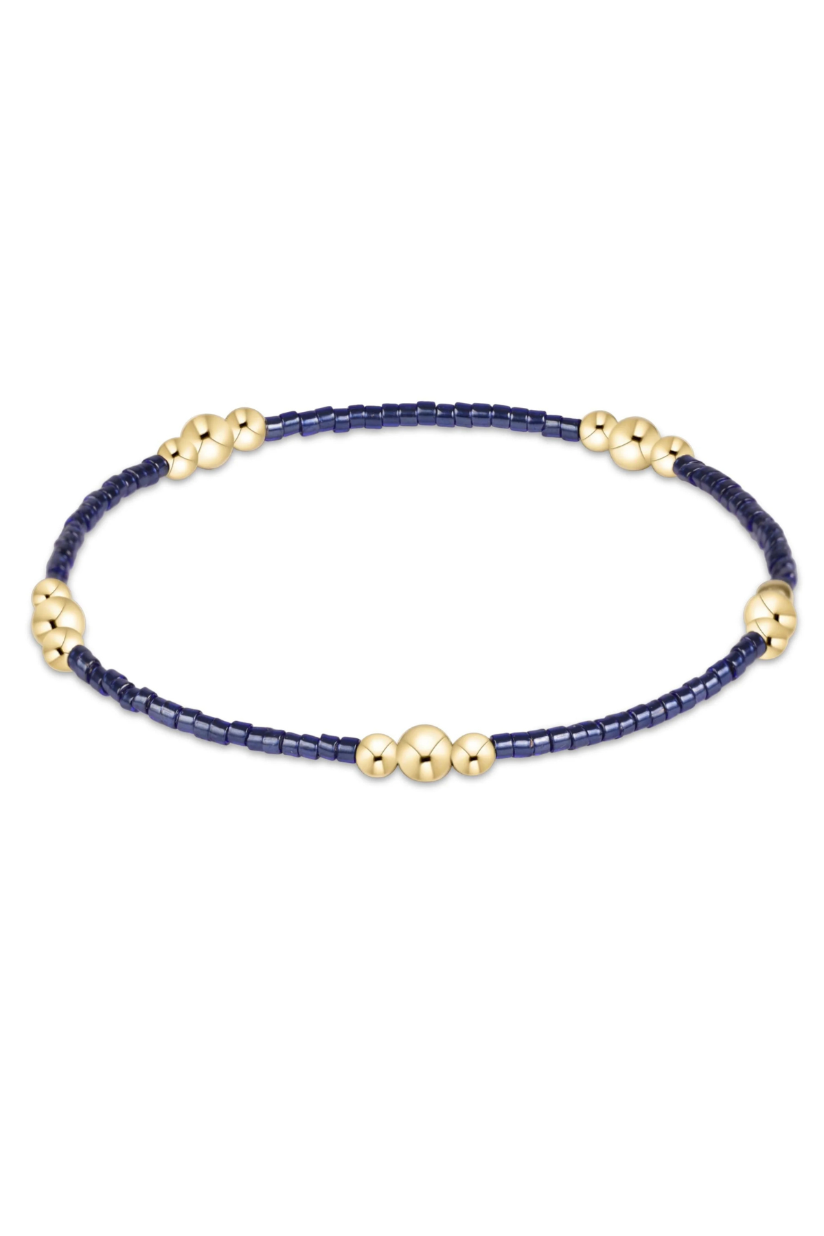 Hope Purpose Gold Bracelet - Navy | enewton enewton