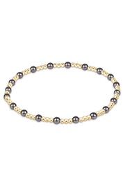 Sincerity Pearl Dark Grey 3mm Bracelet | enewton enewton