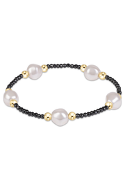 Extends Purpose Admire Pearl 8mm Faceted Hematite Bracelet | enewton enewton