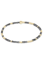 Extends Hope Unwritten Silver Faceted Hematite 2mm Bracelet | enewton enewton