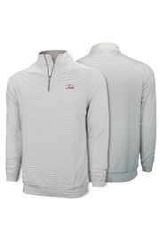 Men's Front Nine Quarter Zip - Tide Striped | Tuskwear Tuskwear Collection
