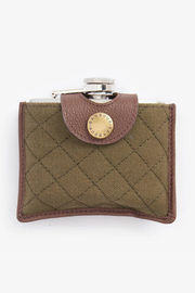 Padbury Quilted Hip Flask | Barbour Barbour