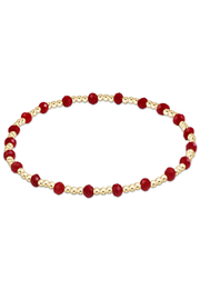 Gameday Flirty Sincerity Bracelet - Crimson | enewton enewton