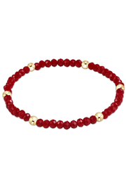 Gameday Flirty Presence Bracelet - Crimson | enewton enewton