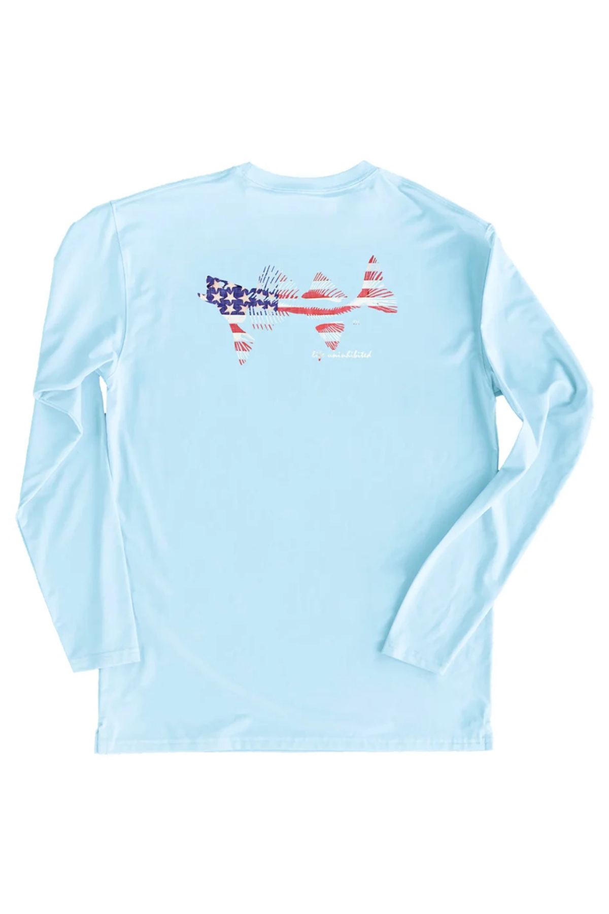 Men's Long Sleeve Performance T-Shirt - American Flag | Coastal Cotton Coastal Cotton