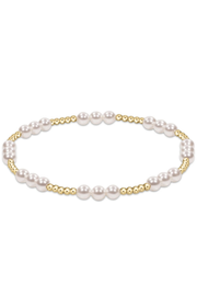 Joy Pearl 4mm Bracelet - Gold | enewton enewton