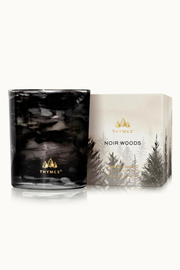 Noir Woods 6.5 oz Poured Candle | Thymes Thymes