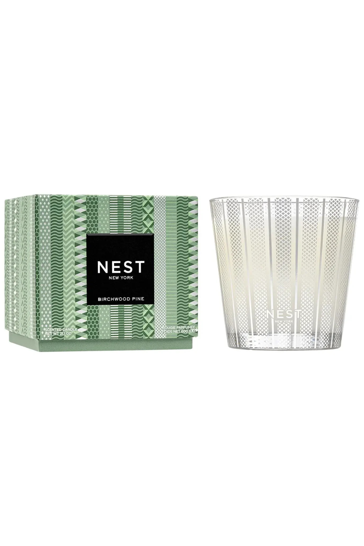 Nest Birchwood Pine 3-Wick 21.2oz Candle Nest