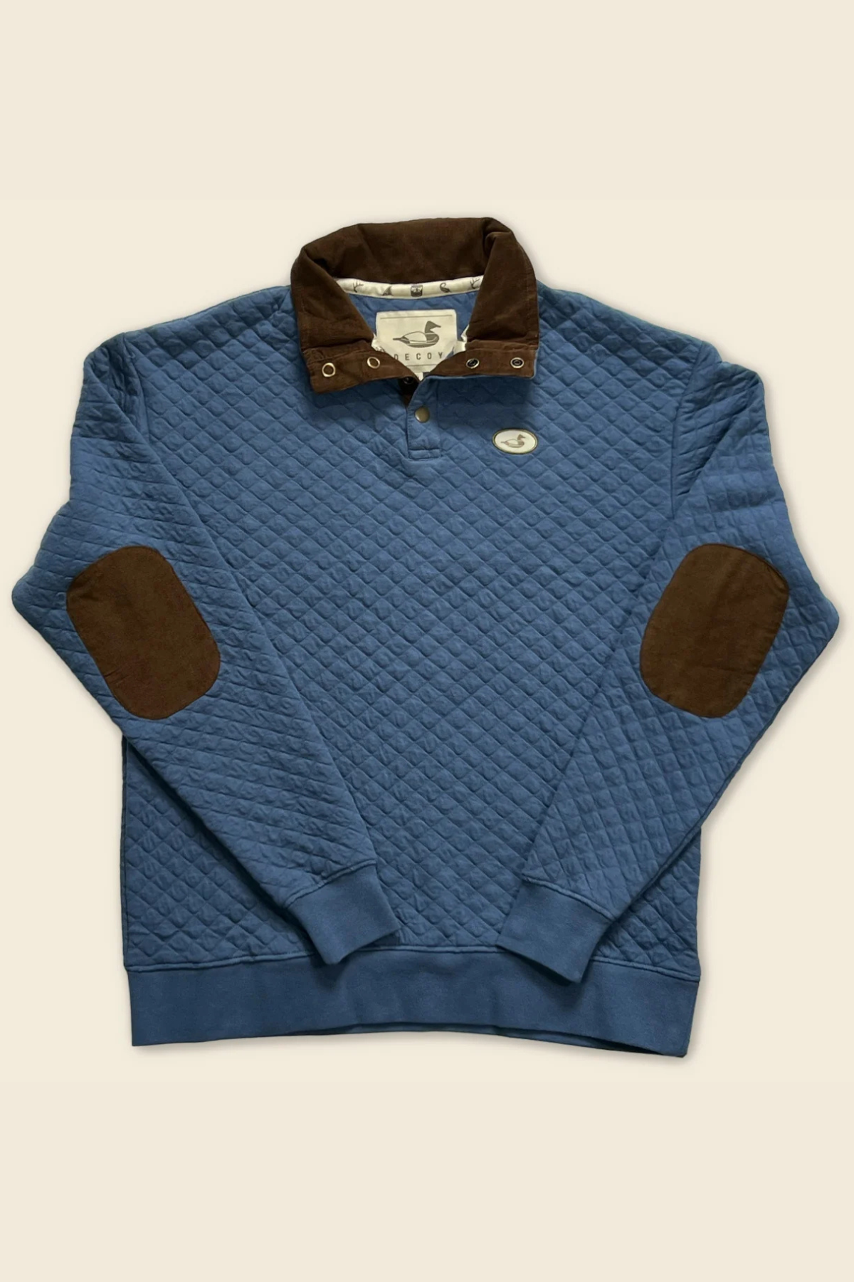 Men's Tryon Quilted Henley Decoy Apparel