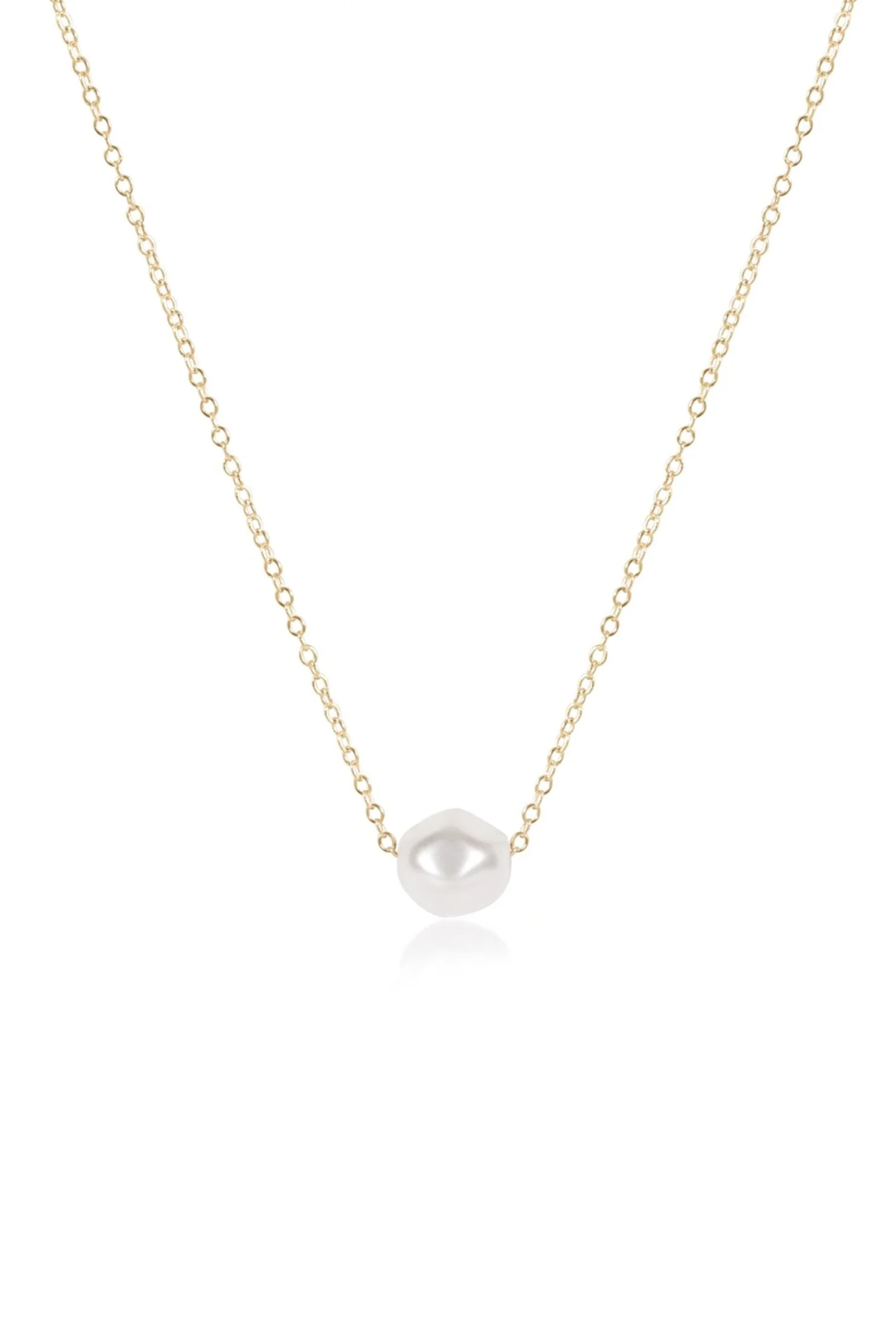 16" Necklace Gold - Admire Pearl | enewton enewton