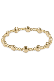 Honesty Sincerity Gold 6mm Bracelet | enewton enewton