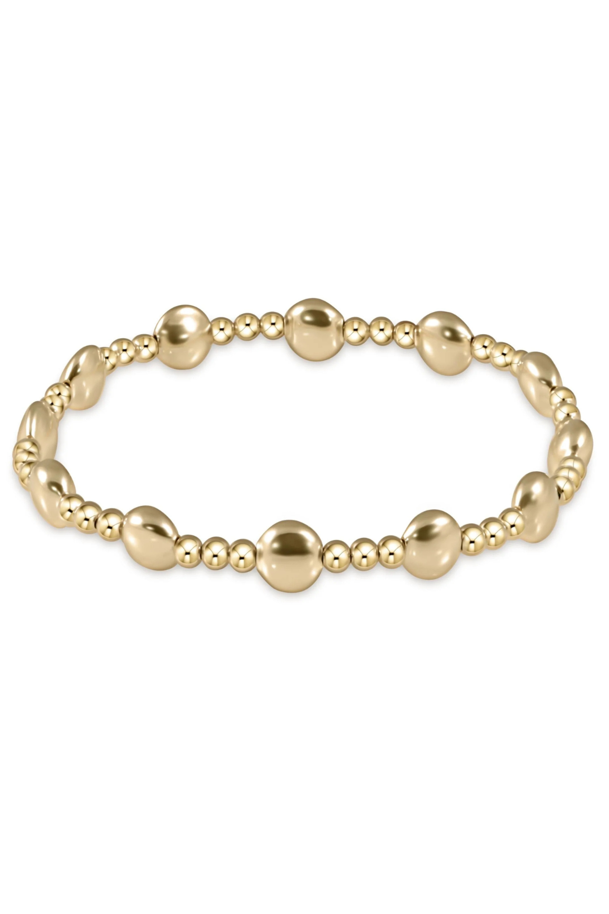 Honesty Sincerity Gold 6mm Bracelet | enewton enewton