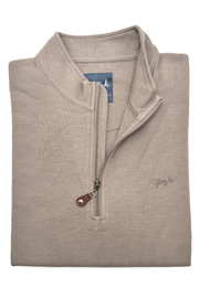 Men's Harbour Double Face Quarter Zip | Coastal Cotton Coastal Cotton