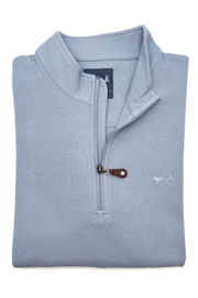 Men's Harbour Double Face Quarter Zip | Coastal Cotton Coastal Cotton