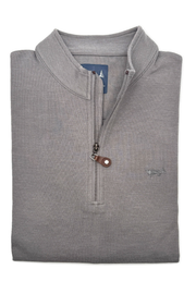 Men's Harbour Double Face Quarter Zip | Coastal Cotton Coastal Cotton