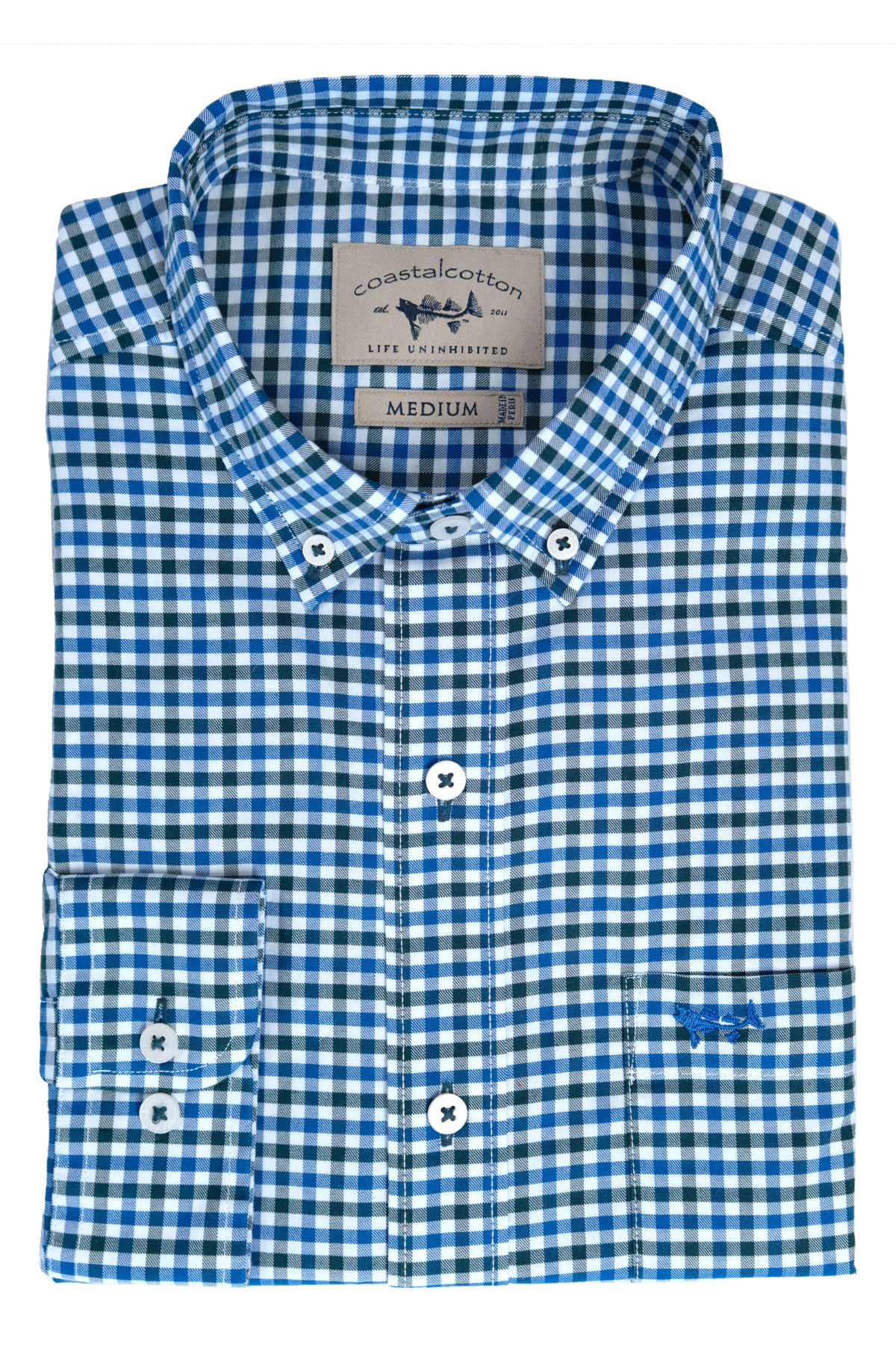 Men's Long Sleeve Sport Shirt | Coastal Cotton Coastal Cotton