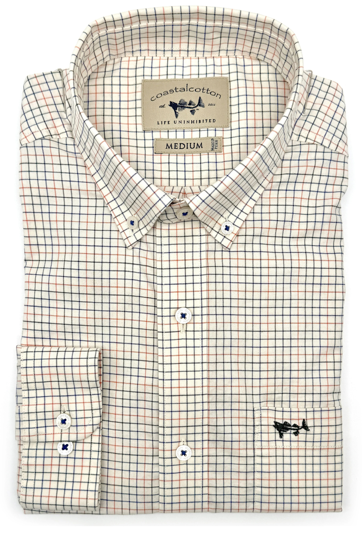 Men's Long Sleeve Sport Shirt | Coastal Cotton Coastal Cotton