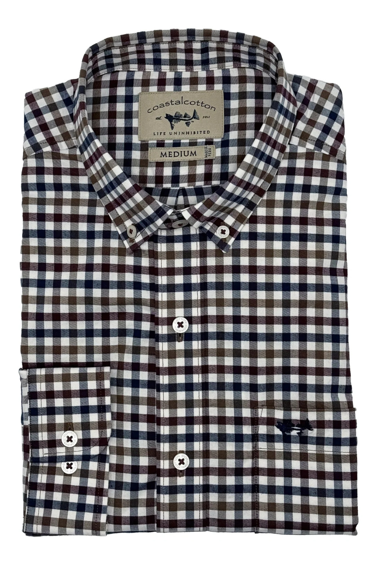 Men's Long Sleeve Sport Shirt | Coastal Cotton Coastal Cotton