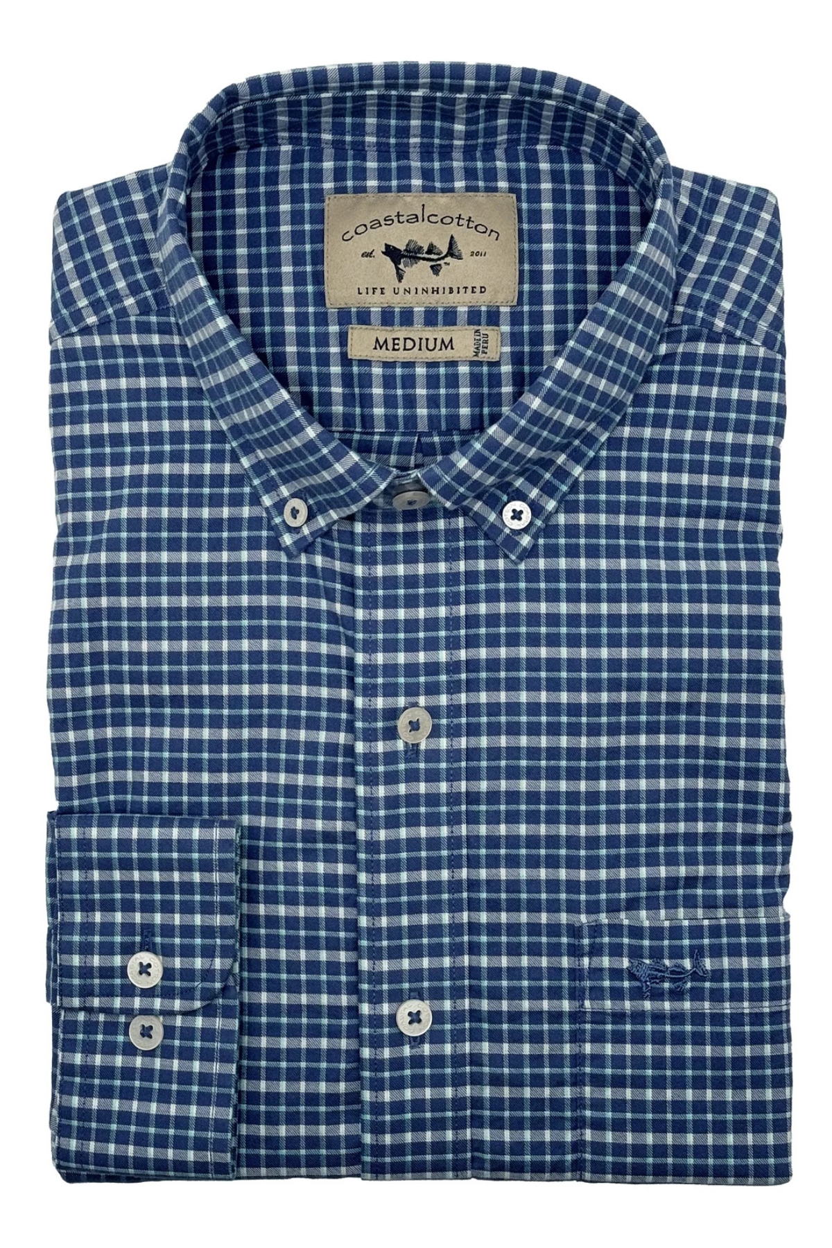Men's Long Sleeve Sport Shirt | Coastal Cotton Coastal Cotton