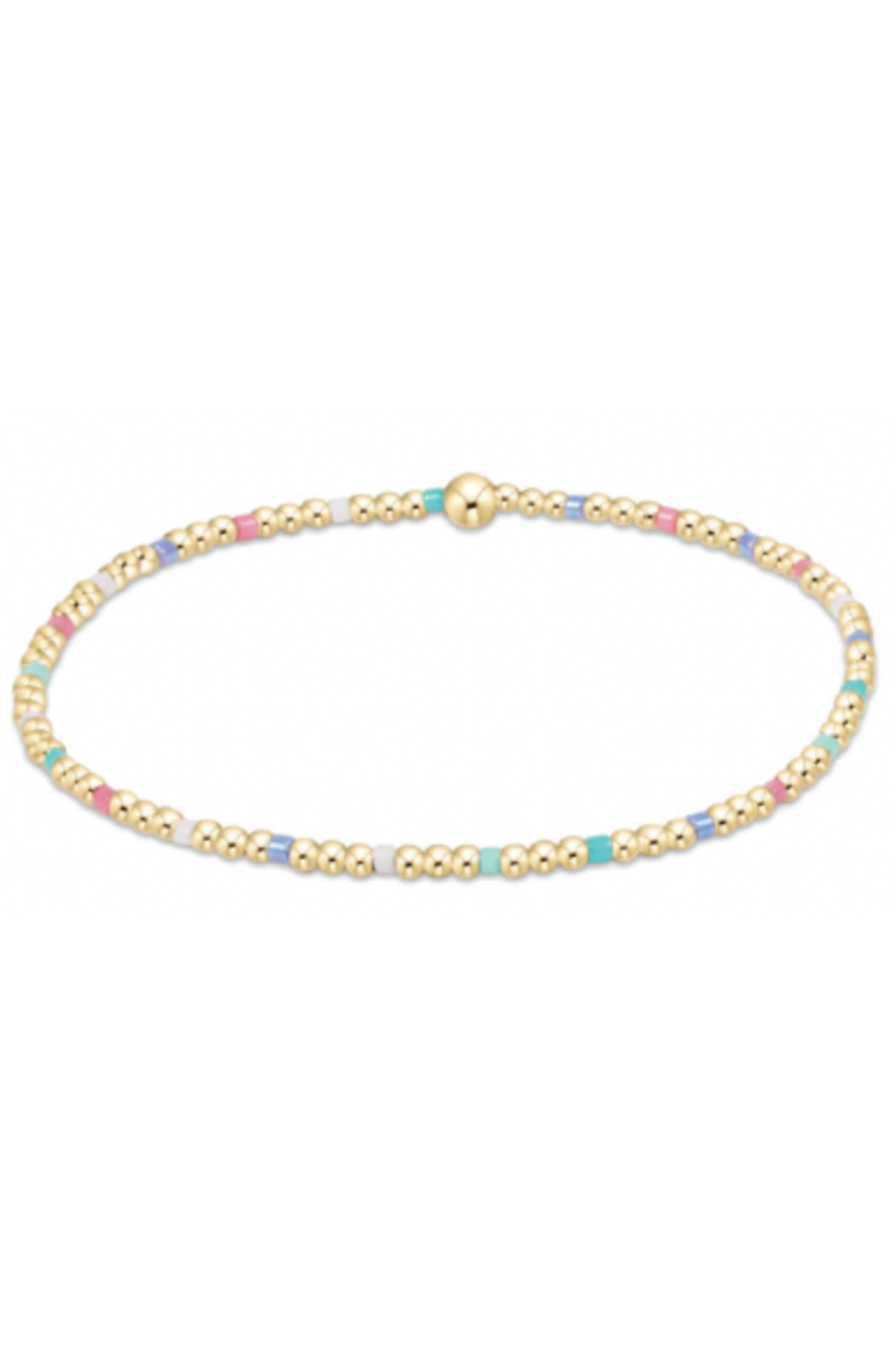Hope Joy Sincerity 2mm Bead Bracelet - Hot Mess Spring Summer 25 | enewton
