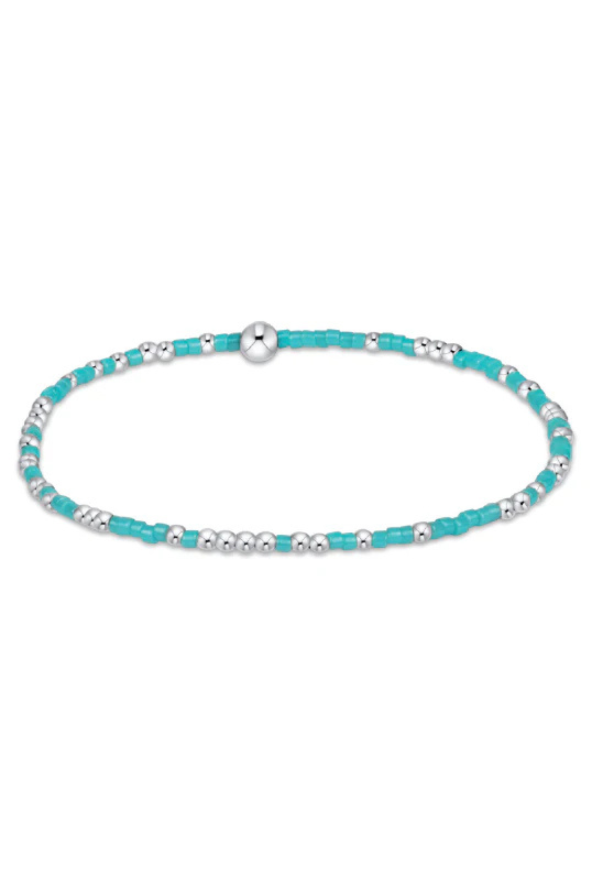 Hope Unwritten Sterling Silver Bracelet - Turquoise | enewton