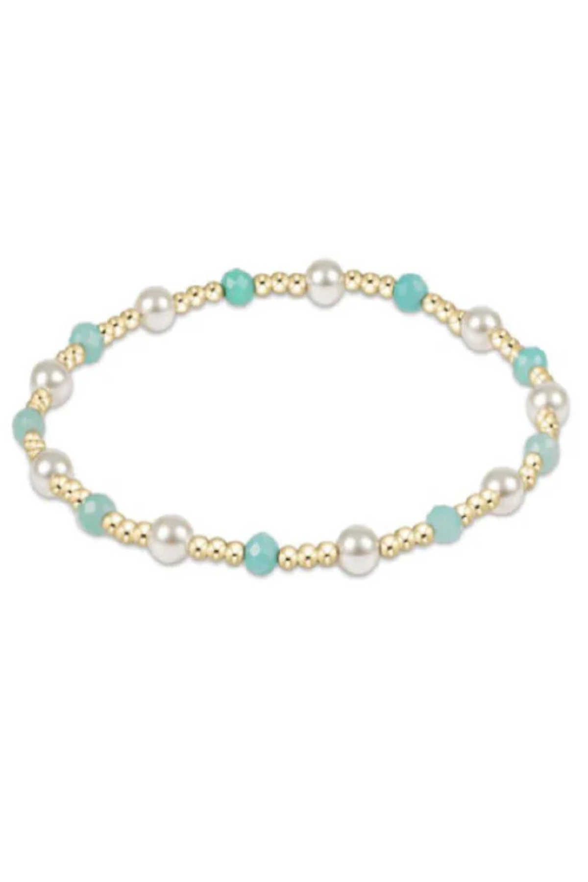 Pearl Sincerity 4Mmm Bracelet - Amazonite | enewton
