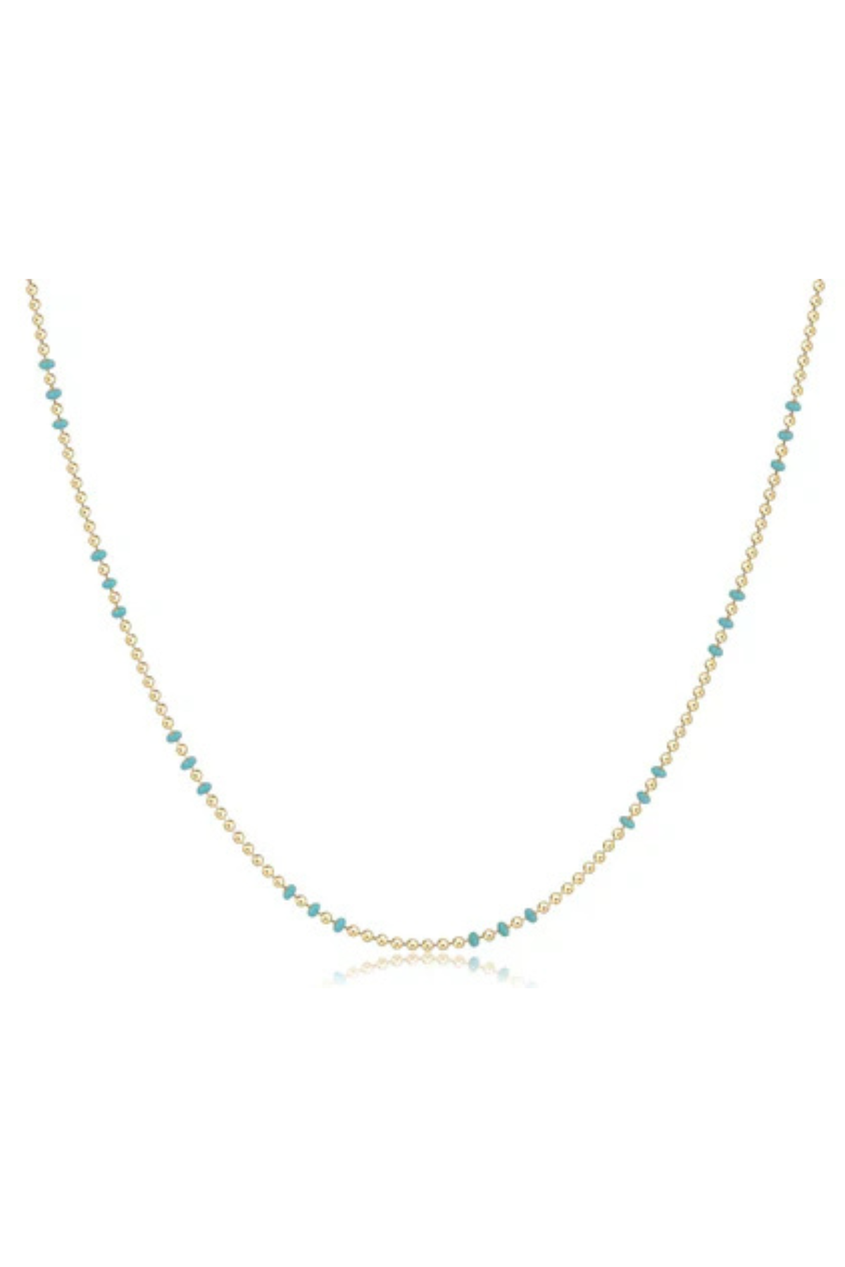 15" Choker Necklace Hope Joy - Turquoise | enewton