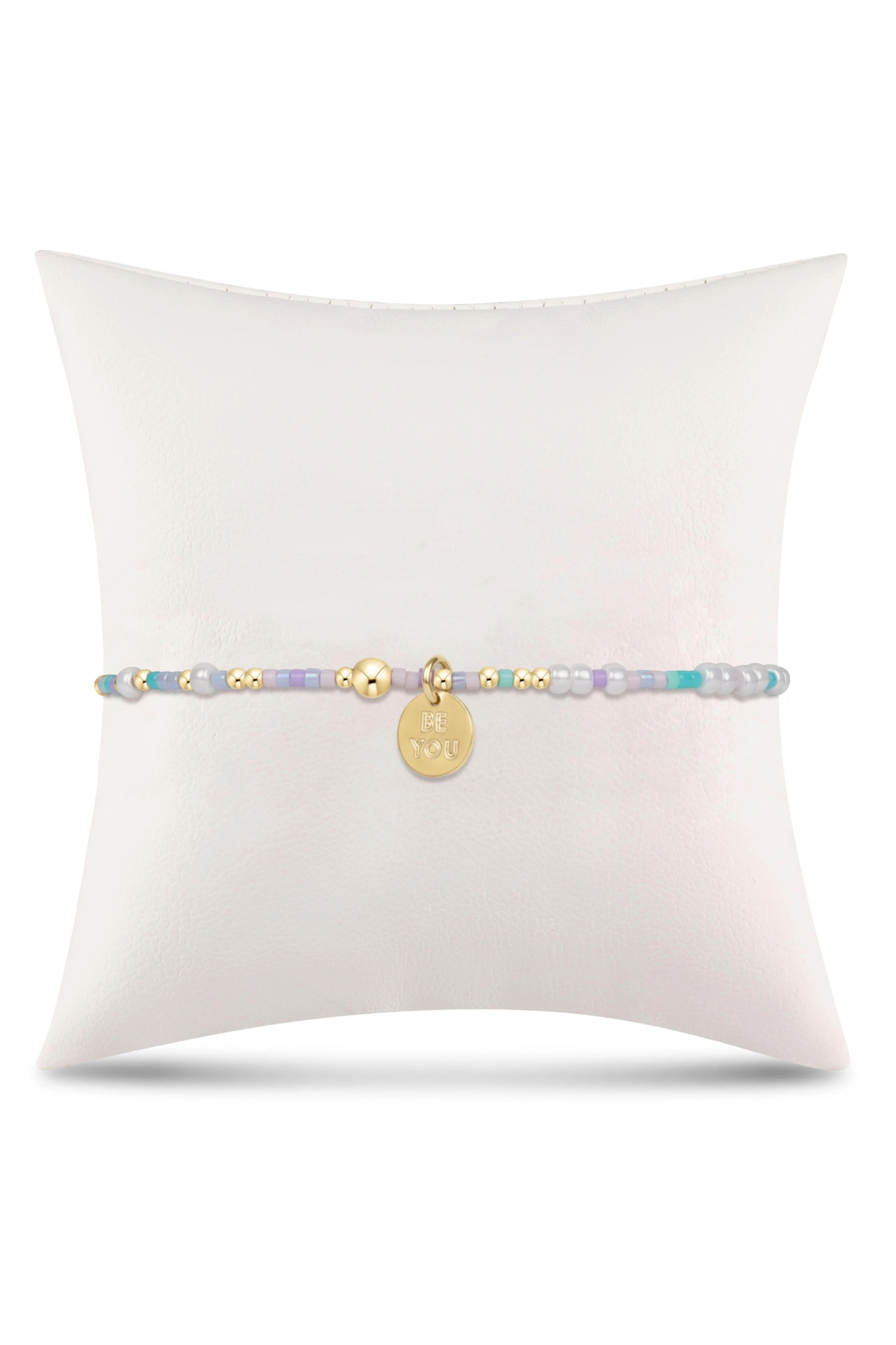 eGirl Hope Unwritten Bracelet - How Do You Lilac Me Now/Be You Gold Disc | enewton