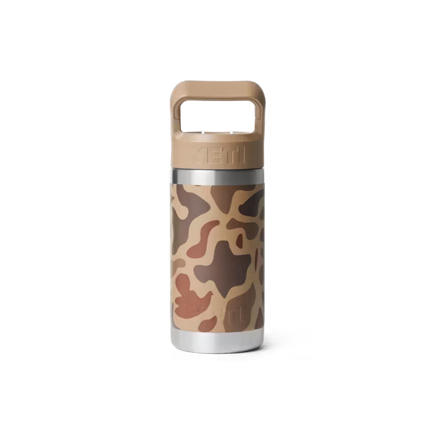 Yeti Rambler Jr 12oz Kids Water Bottle in Wetlands Camo Yeti Coolers