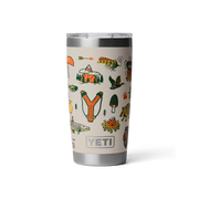 Yeti Rambler 20oz Tumbler - Cape Summer Camp Yeti Coolers