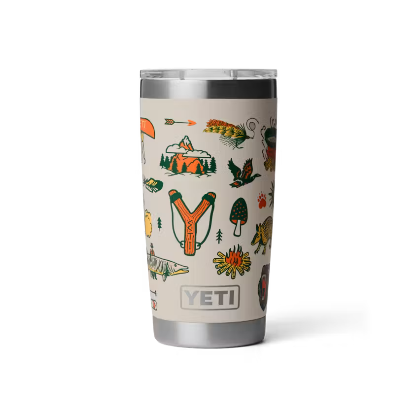 Yeti Rambler 20oz Tumbler - Cape Summer Camp Yeti Coolers