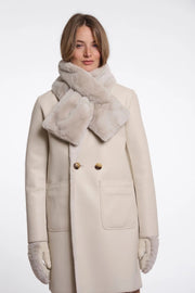 Stip Faux Fur Scarf Rino & Pelle