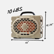Turtlebox Gen 3 Speaker - Tan/Black Turtlebox Audio