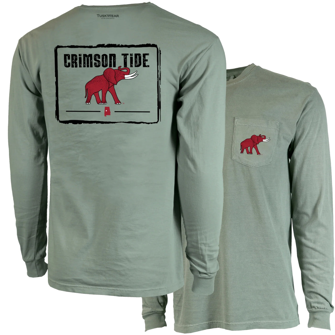 New Elephant Stamp Tee - Long Sleeve