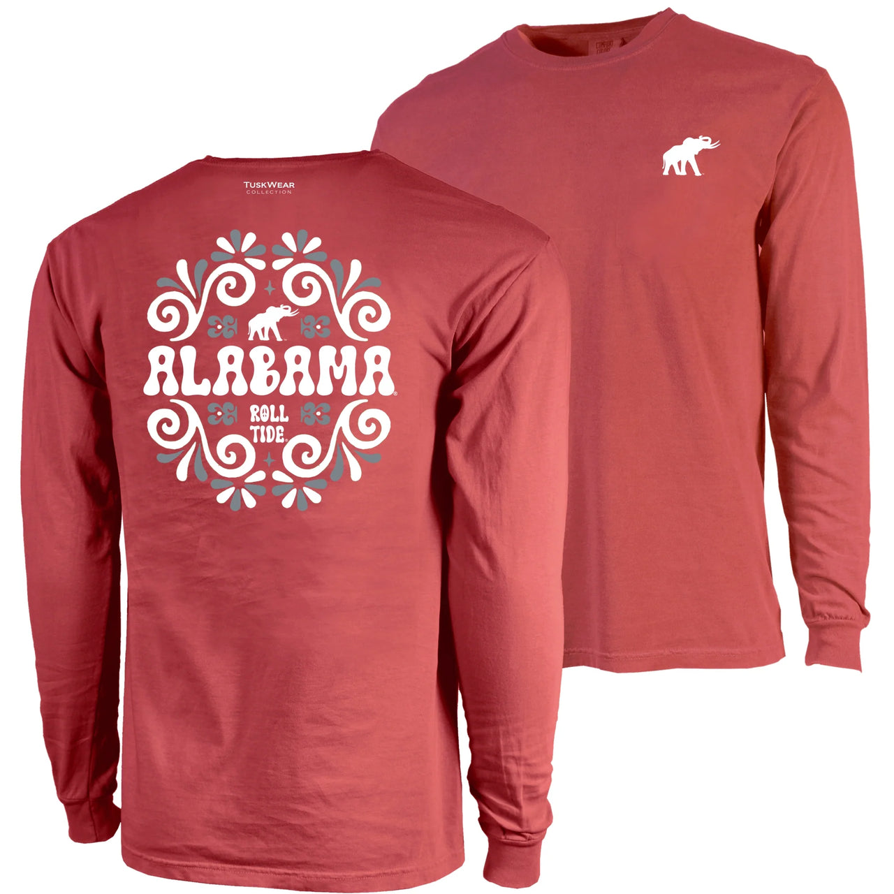 Psychedelic Roll Tide Long Sleeve Tee