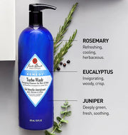 Turbo Wash® Energizing Cleanser for Hair & Body 32oz Jack Black