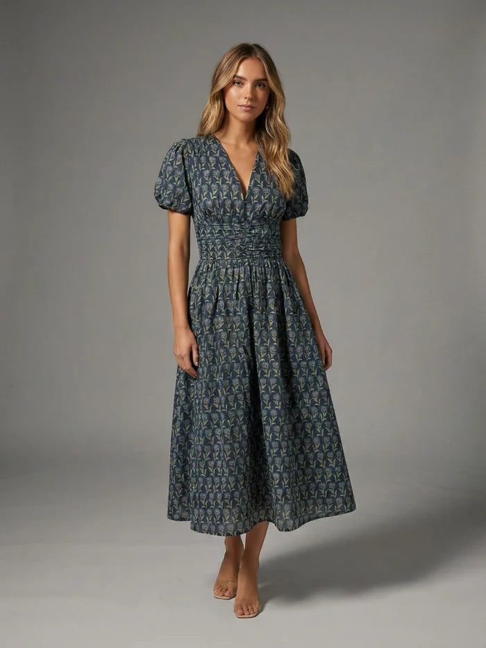 Twilight Bloom Maxi Dress Meet Me in Santorini