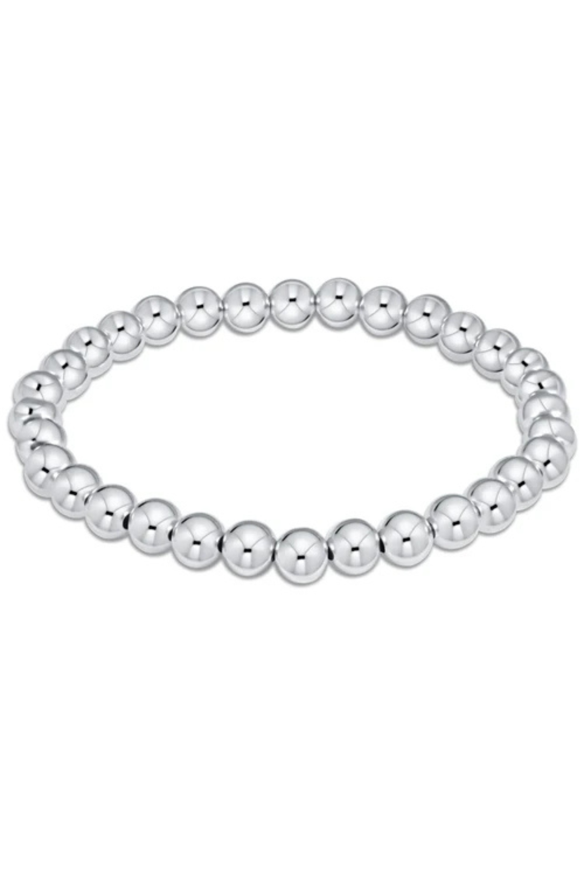 Classic Sterling 6mm Bead Bracelet | enewton