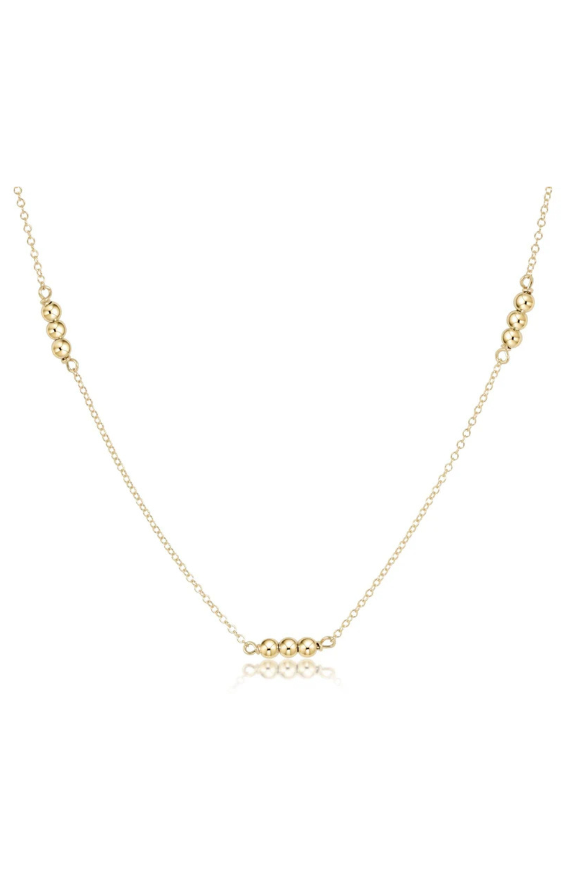 15" Choker Joy Simplicity Chain Gold - 3mm Gold | enewton