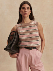 Deeley Stripe Stitch Tank Varley
