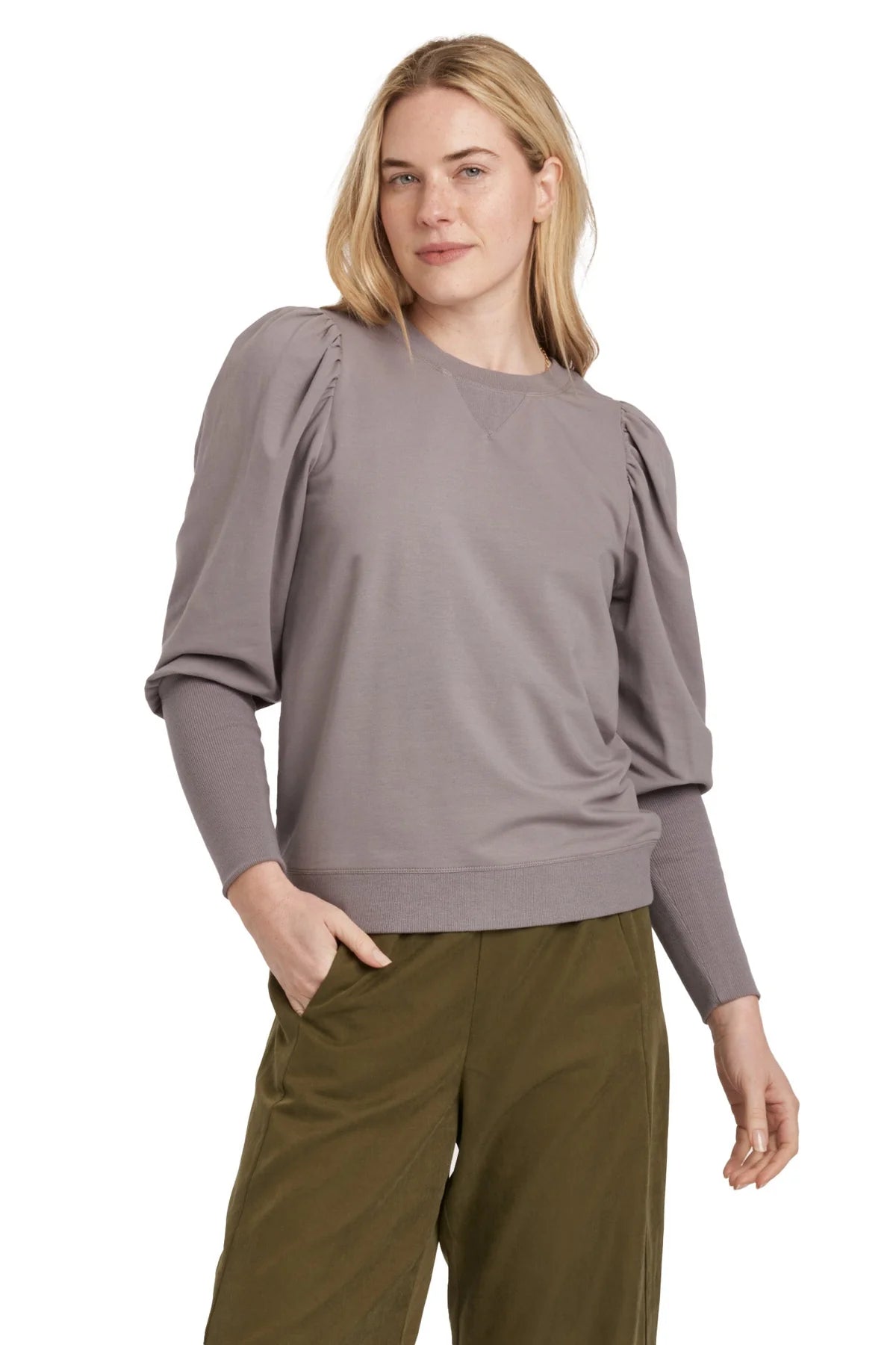 Tara Puffy Long Sleeve Sweatshirt