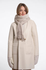 Vlien Knitted/Faux Fur Scarf Rino & Pelle