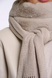 Vlien Knitted/Faux Fur Scarf Rino & Pelle