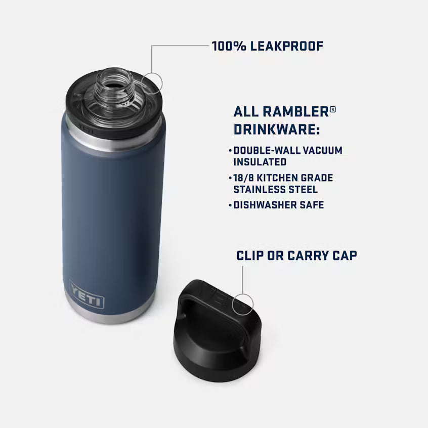 Yeti Rambler 26oz Water Bottle in Wetlands Camo Yeti Coolers