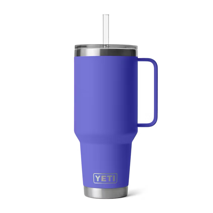 Yeti Rambler 42oz Straw Mug - Ultraviolet Yeti Coolers