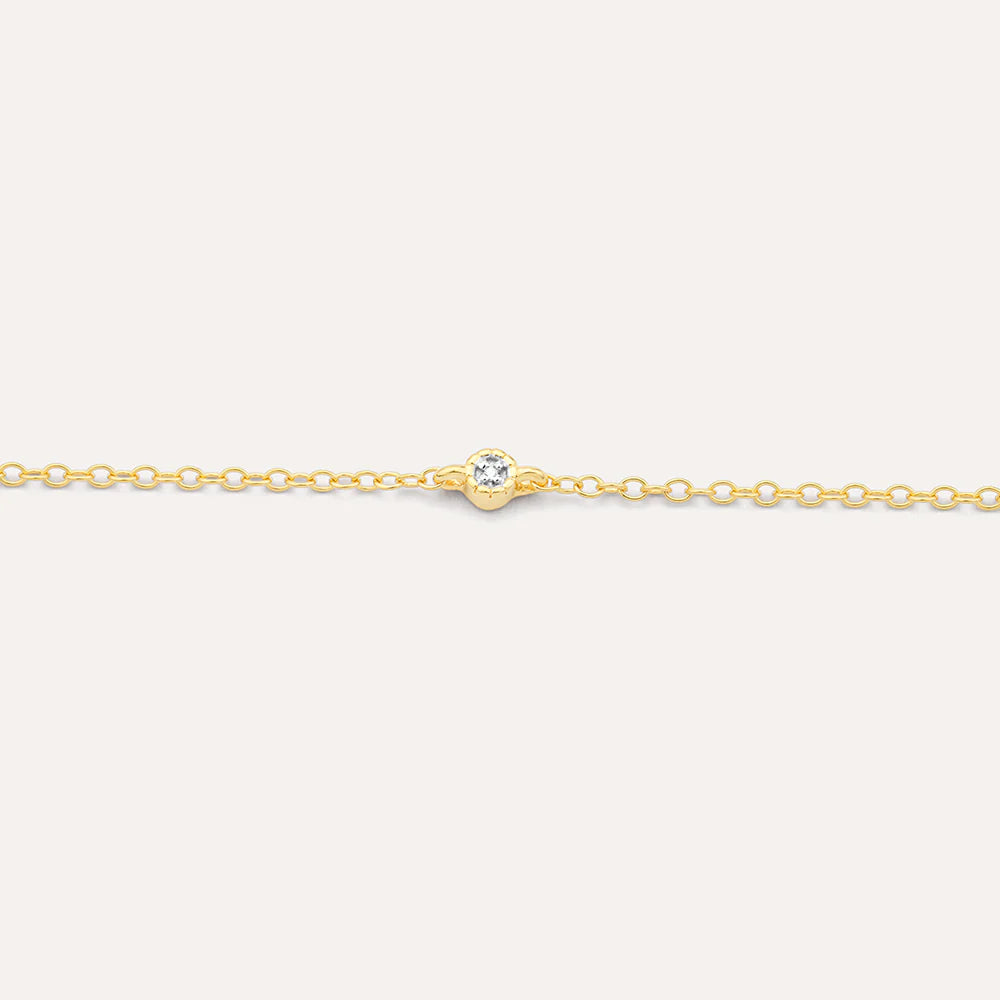 Simply Chic Chain Bracelet in Yellow Gold