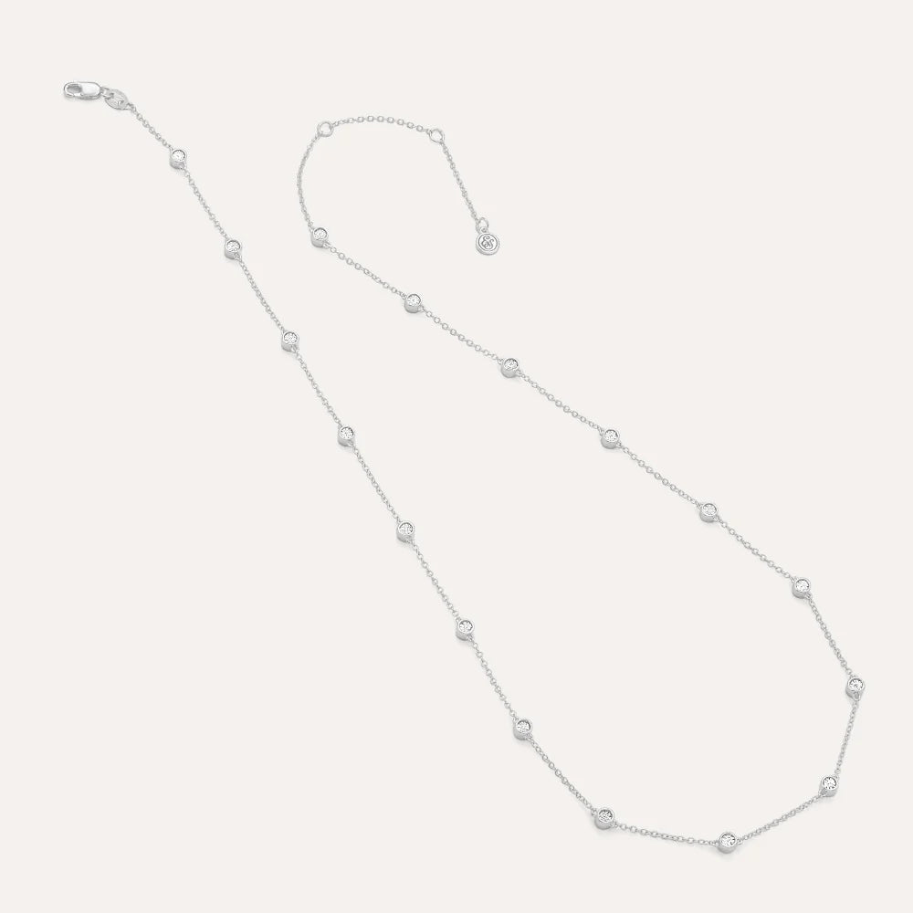 In The Loop Chain Necklace in Sterling Silver