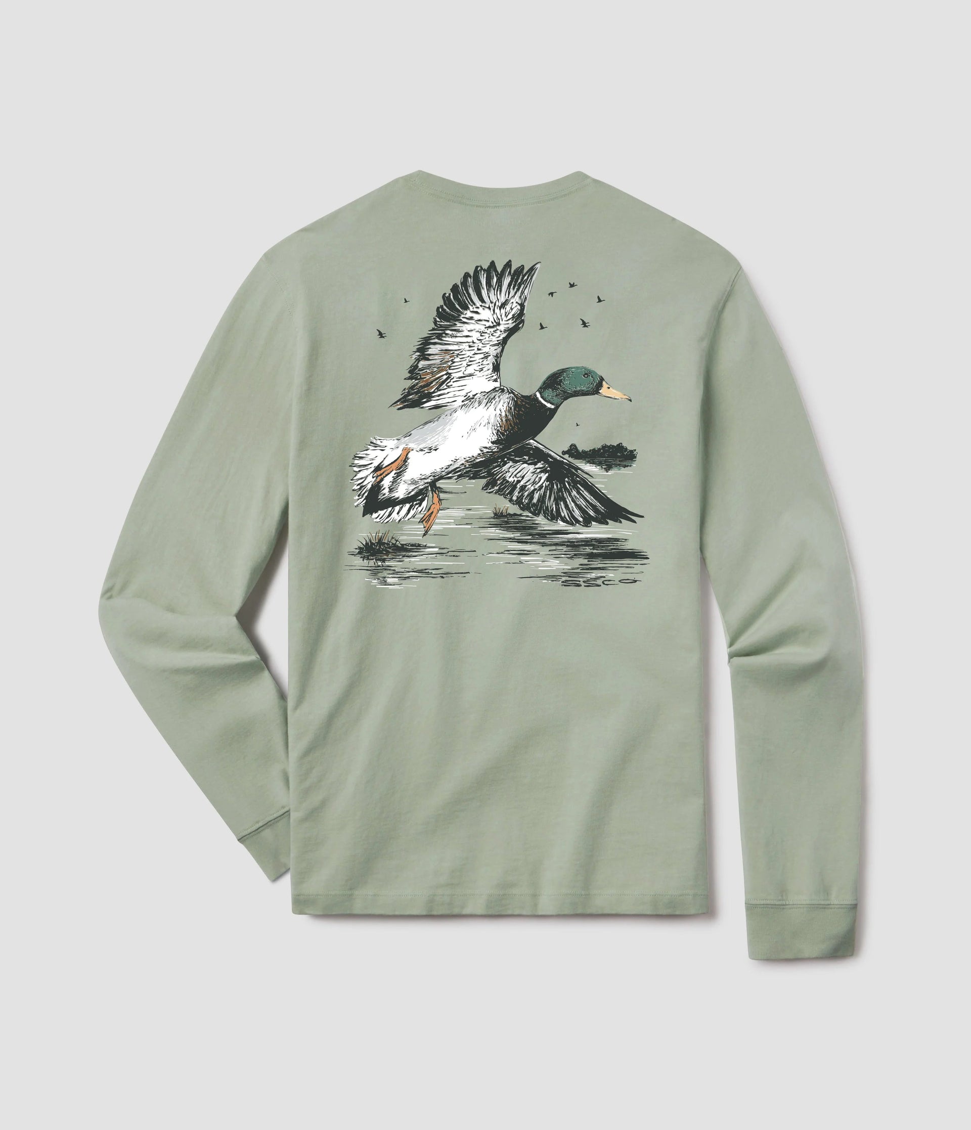 Men's Winged Pursuit Long Sleeve Tee | Southern Shirt Co. Southern Shirt Co.