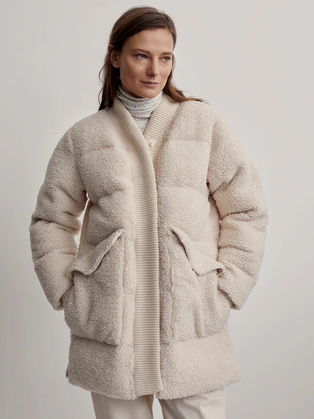 Varley | Wynn Sherpa Puffer Coat