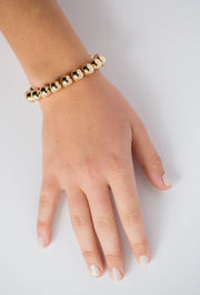 10mm Gold Filled Bead Bracelet Oriental Arts Co.